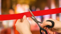 Ilustrační foto - slavnostní přestřižení pásky