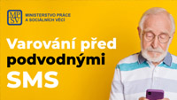 Varování před podvodnými SMS