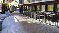 Údržba chodníků v zimě