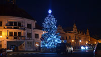 Vánoční strom na náměstí
